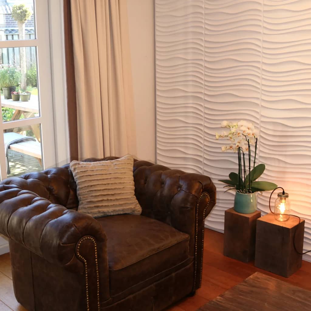 WallArt 3D Wall Panels Maxwell 12 pcs GA-WA22- Wall Panelling - HomeShopIreland - WallArt - Wall Panelling - WallArt 3D Wall Panels Maxwell 12 pcs GA-WA22
