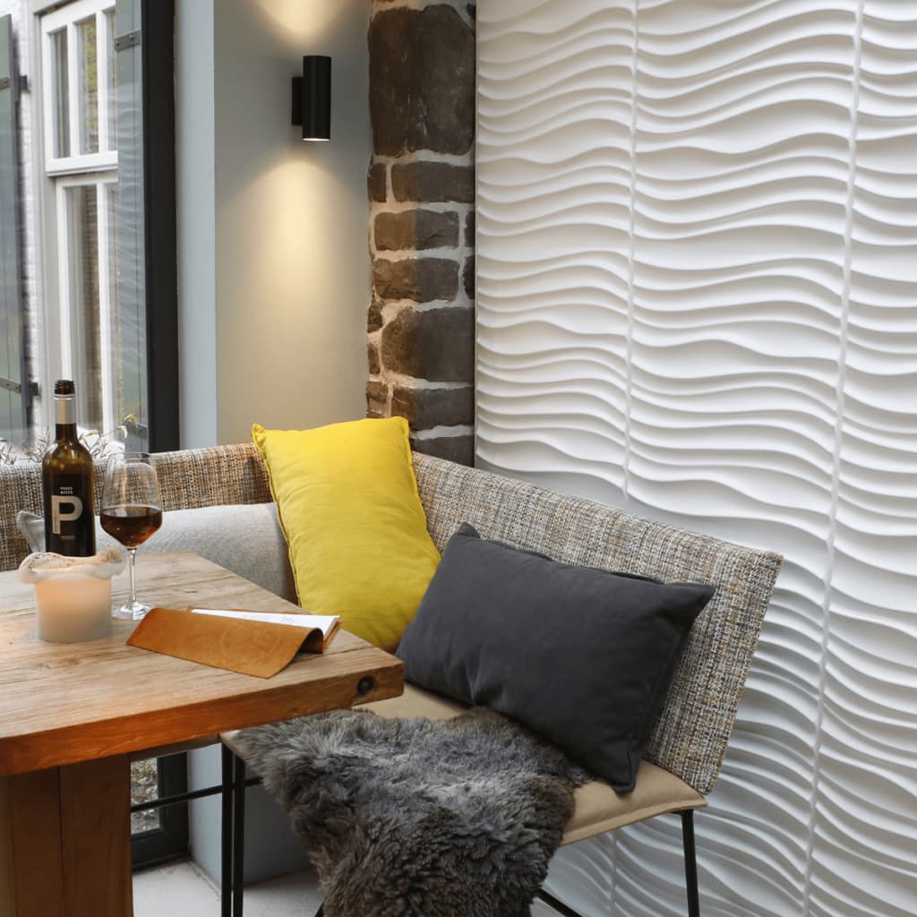 WallArt 3D Wall Panels Maxwell 12 pcs GA-WA22- Wall Panelling - HomeShopIreland - WallArt - Wall Panelling - WallArt 3D Wall Panels Maxwell 12 pcs GA-WA22
