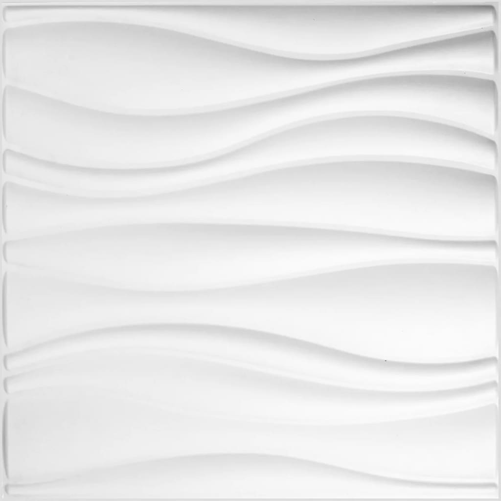 WallArt 3D Wall Panels Waves 12 pcs GA-WA04- Wall Panelling - HomeShopIreland - WallArt - Wall Panelling - WallArt 3D Wall Panels Waves 12 pcs GA-WA04