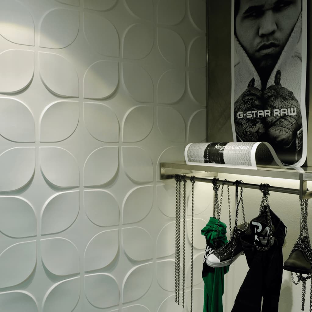 WallArt 3D Wall Panels Sweeps 12 pcs GA-WA06- Wall Panelling - HomeShopIreland - WallArt - Wall Panelling - WallArt 3D Wall Panels Sweeps 12 pcs GA-WA06