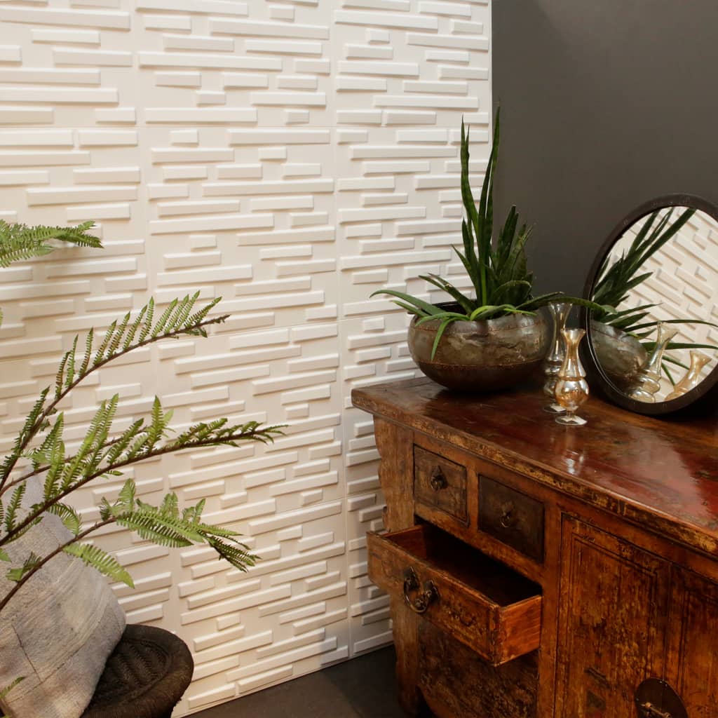 WallArt 3D Wall Panels Ventura 12 pcs GA-WA13- Wall Panelling - HomeShopIreland - WallArt - Wall Panelling - WallArt 3D Wall Panels Ventura 12 pcs GA-WA13