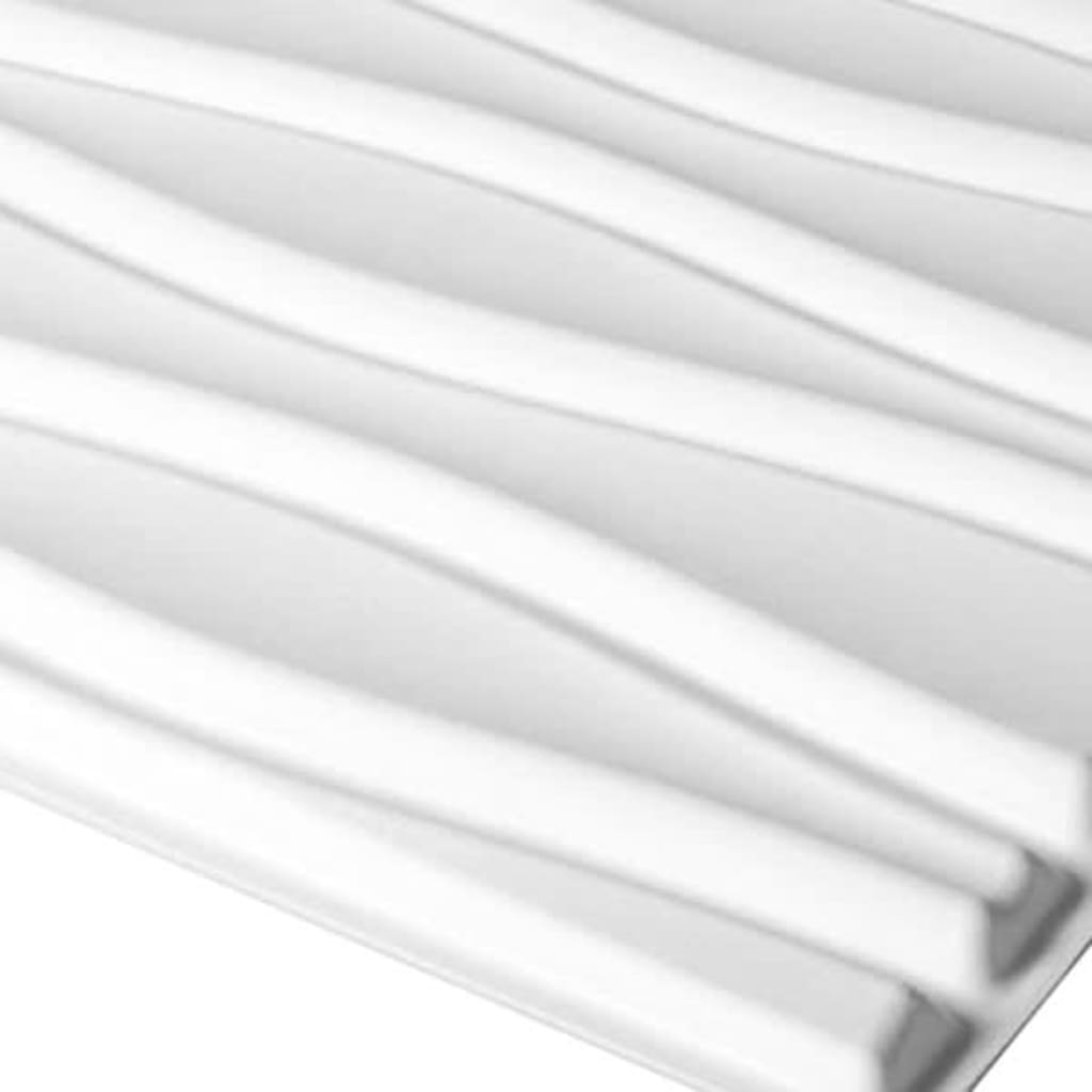 WallArt 3D Wall Panels Flows 12 pcs GA-WA14- Wall Panelling - HomeShopIreland - WallArt - Wall Panelling - WallArt 3D Wall Panels Flows 12 pcs GA-WA14