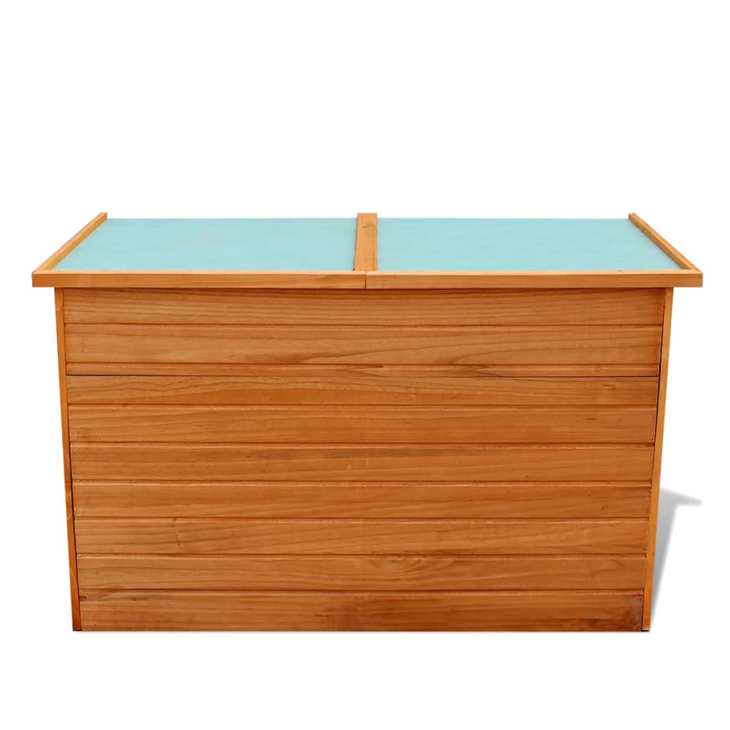 Garden Storage Box 126x72x72 cm Wood- Outdoor Storage Boxes - HomeShopIreland - Home Shop Ireland - Outdoor Storage Boxes - Garden Storage Box 126x72x72 cm Wood