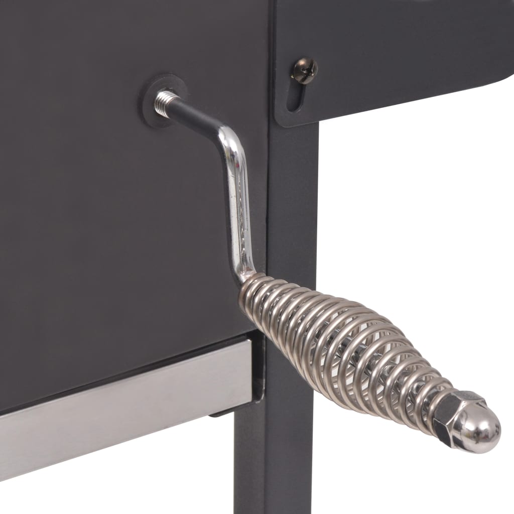 BBQ Charcoal Smoker with Bottom Shelf Black- Outdoor Grills - HomeShopIreland - Home Shop Ireland - Outdoor Grills - BBQ Charcoal Smoker with Bottom Shelf Black