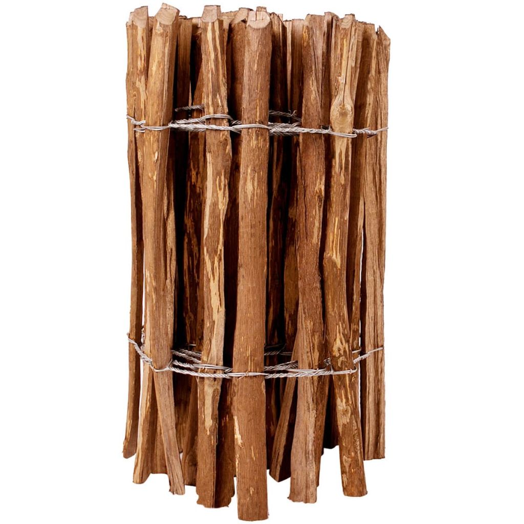 Picket Fence Hazel Wood 60x500 cm- Fence Panels - HomeShopIreland - Home Shop Ireland - Fence Panels - Picket Fence Hazel Wood 60x500 cm