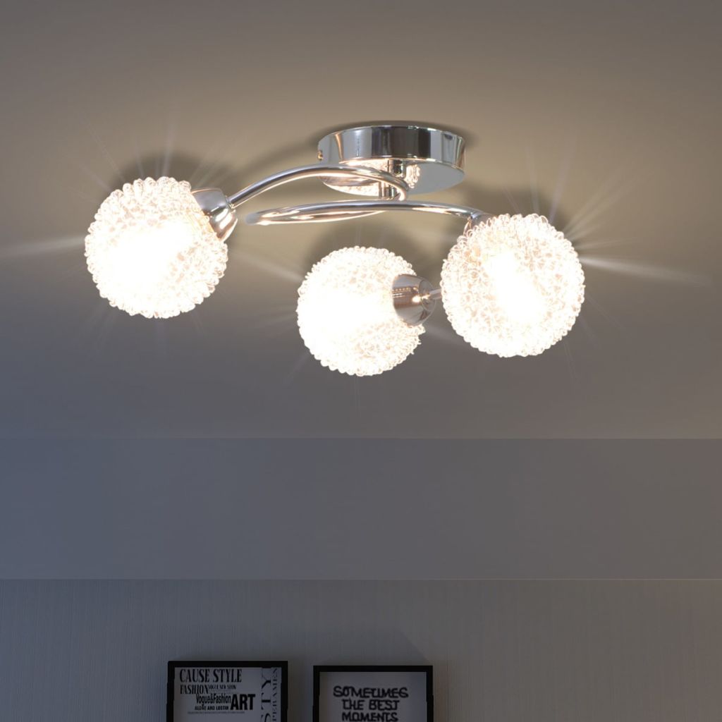 Ceiling Lamp for 3 G9 Bulbs 120 W- Ceiling Light Fixtures - HomeShopIreland - Home Shop Ireland - Ceiling Light Fixtures - Ceiling Lamp for 3 G9 Bulbs 120 W