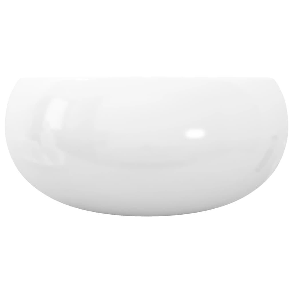 Basin Round Ceramic White 40x15 cm- Bathroom Basins - HomeShopIreland - Home Shop Ireland - Bathroom Basins - Basin Round Ceramic White 40x15 cm