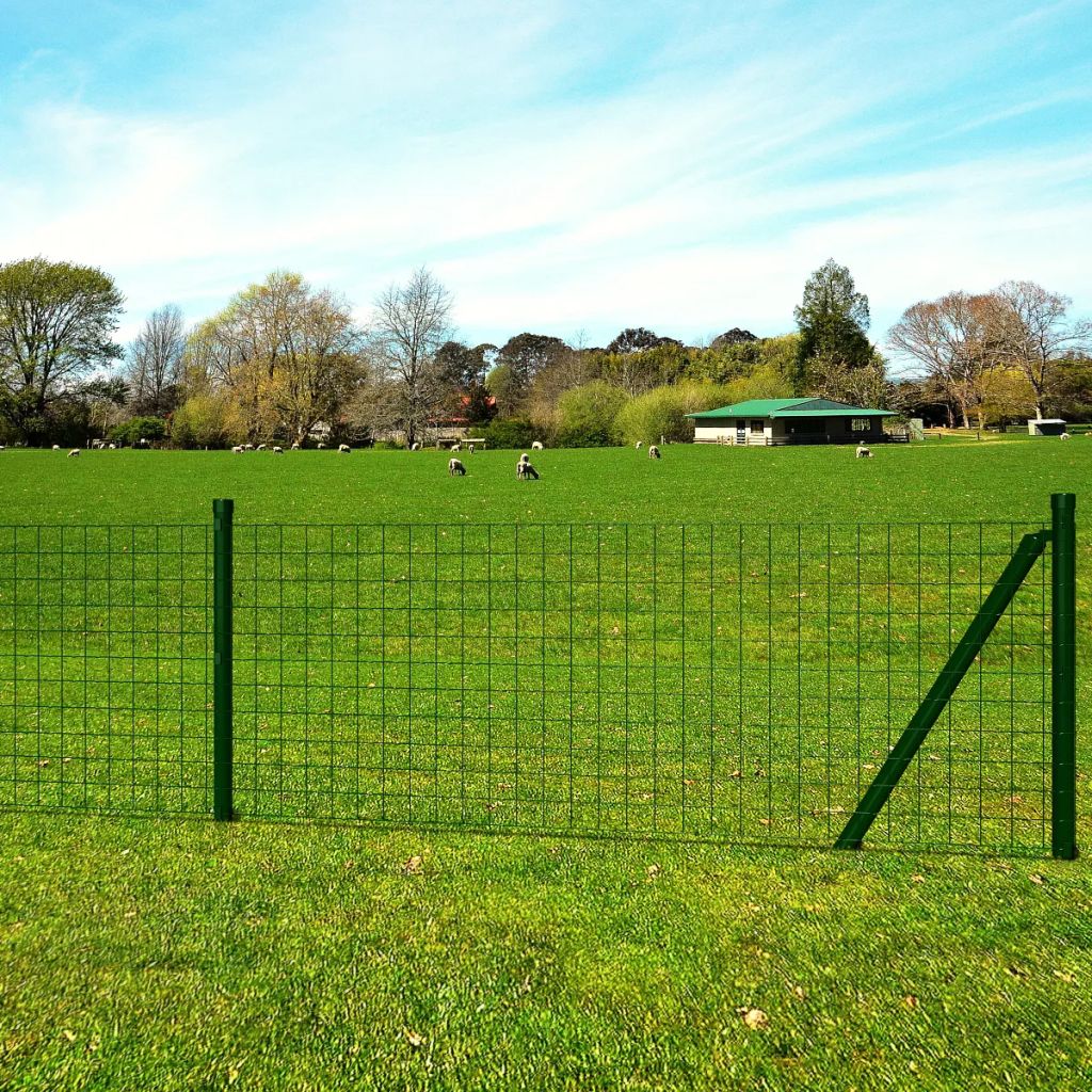 Euro Fence Steel 25x1 m Green- Fence Panels - HomeShopIreland - Home Shop Ireland - Fence Panels - Euro Fence Steel 25x1 m Green