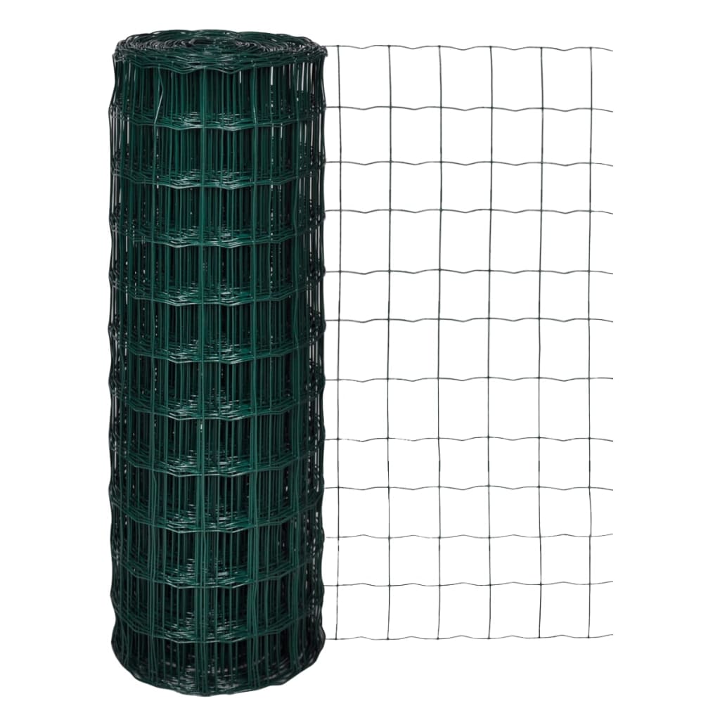 Euro Fence Steel 25x1.7 m Green- Fence Panels - HomeShopIreland - Home Shop Ireland - Fence Panels - Euro Fence Steel 25x1.7 m Green