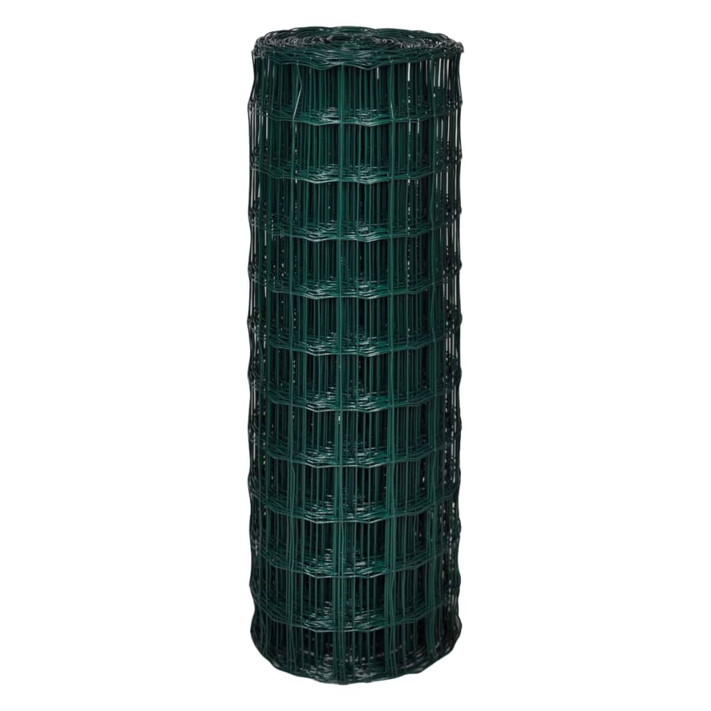 Euro Fence Steel 25x1.7 m Green- Fence Panels - HomeShopIreland - Home Shop Ireland - Fence Panels - Euro Fence Steel 25x1.7 m Green