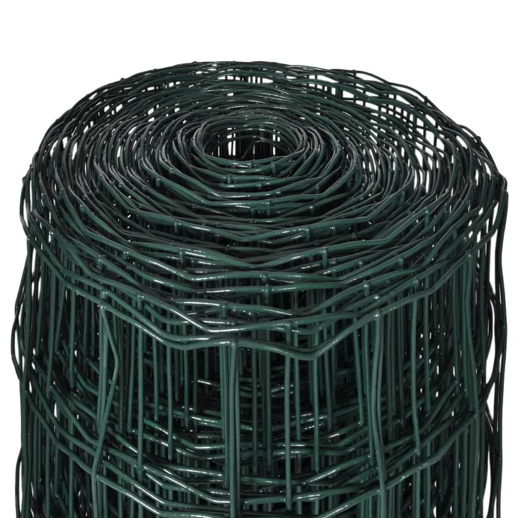 Euro Fence Steel 25x1.7 m Green- Fence Panels - HomeShopIreland - Home Shop Ireland - Fence Panels - Euro Fence Steel 25x1.7 m Green