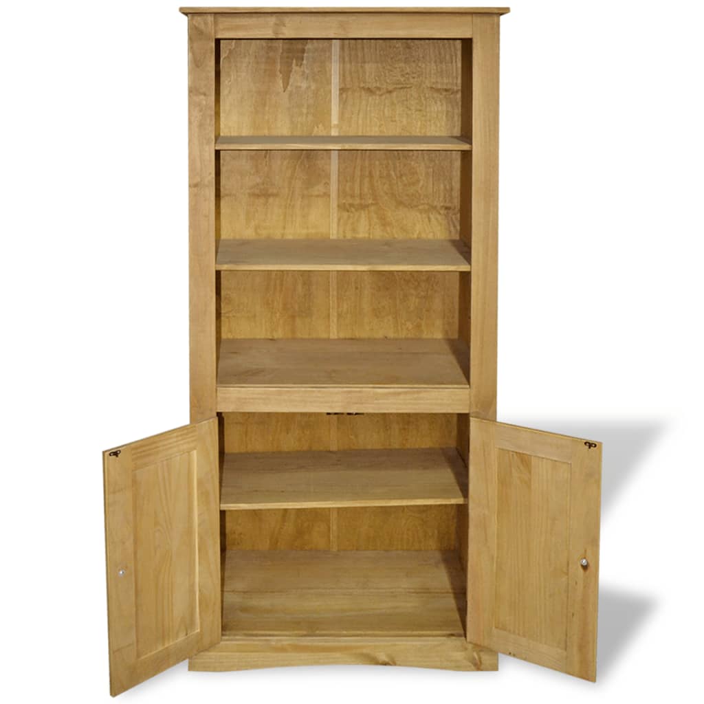 Cupboard Mexican Pine Corona Range 80x40x170 cm- Storage Cabinets & Lockers - HomeShopIreland - Home Shop Ireland - Storage Cabinets & Lockers - Cupboard Mexican Pine Corona Range 80x40x170 cm
