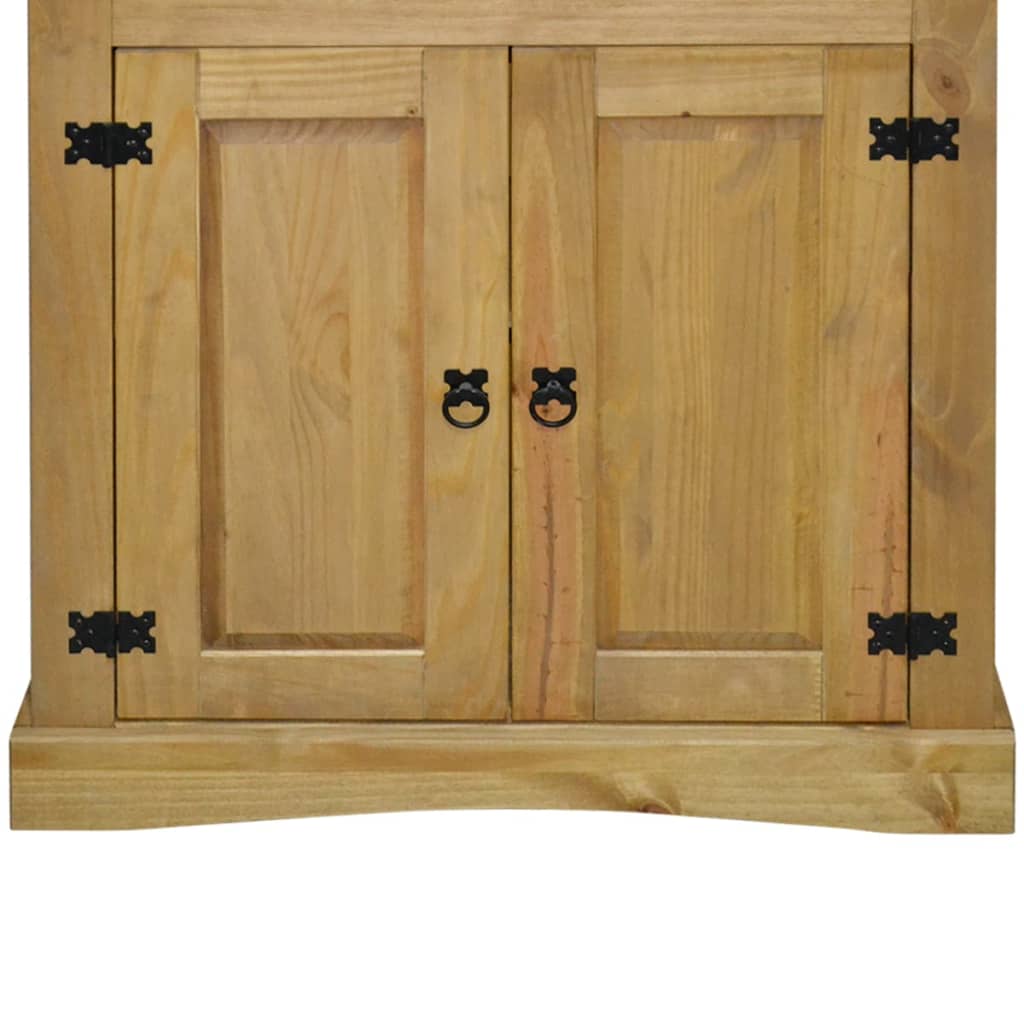 Cupboard Mexican Pine Corona Range 80x40x170 cm- Storage Cabinets & Lockers - HomeShopIreland - Home Shop Ireland - Storage Cabinets & Lockers - Cupboard Mexican Pine Corona Range 80x40x170 cm