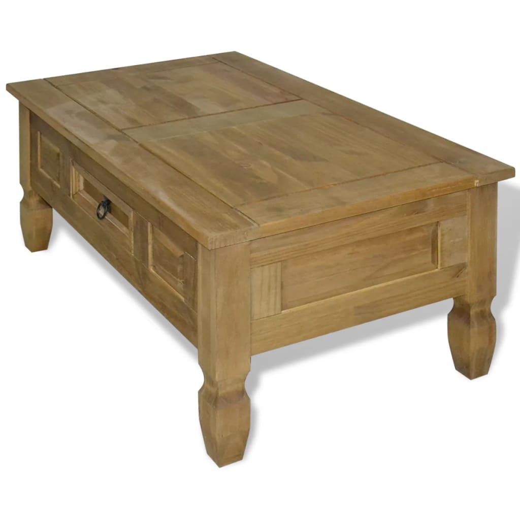 Coffee Table Mexican Pine Corona Range 100x60x45 cm- Coffee Tables - HomeShopIreland - Home Shop Ireland - Coffee Tables - Coffee Table Mexican Pine Corona Range 100x60x45 cm