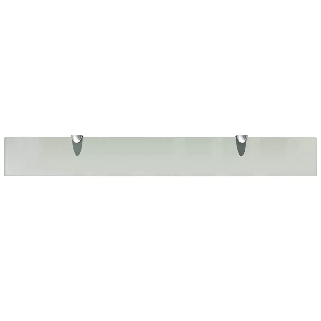 Floating Shelf Glass 80x10 cm 8 mm- Wall Shelves & Ledges - HomeShopIreland - Home Shop Ireland - Wall Shelves & Ledges - Floating Shelf Glass 80x10 cm 8 mm