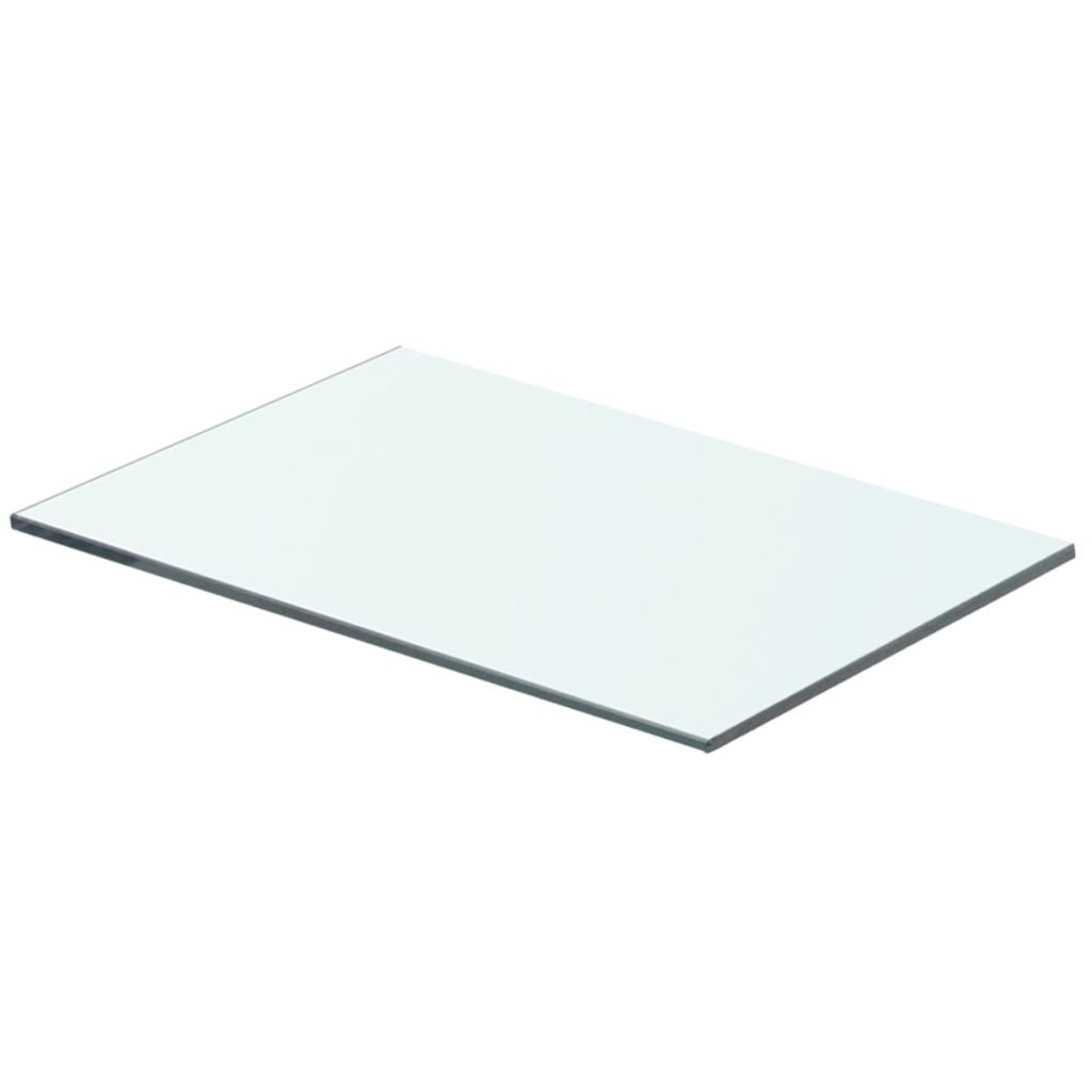 Shelf Panel Glass Clear 40x20 cm- Wall Shelves & Ledges - HomeShopIreland - Home Shop Ireland - Wall Shelves & Ledges - Shelf Panel Glass Clear 40x20 cm