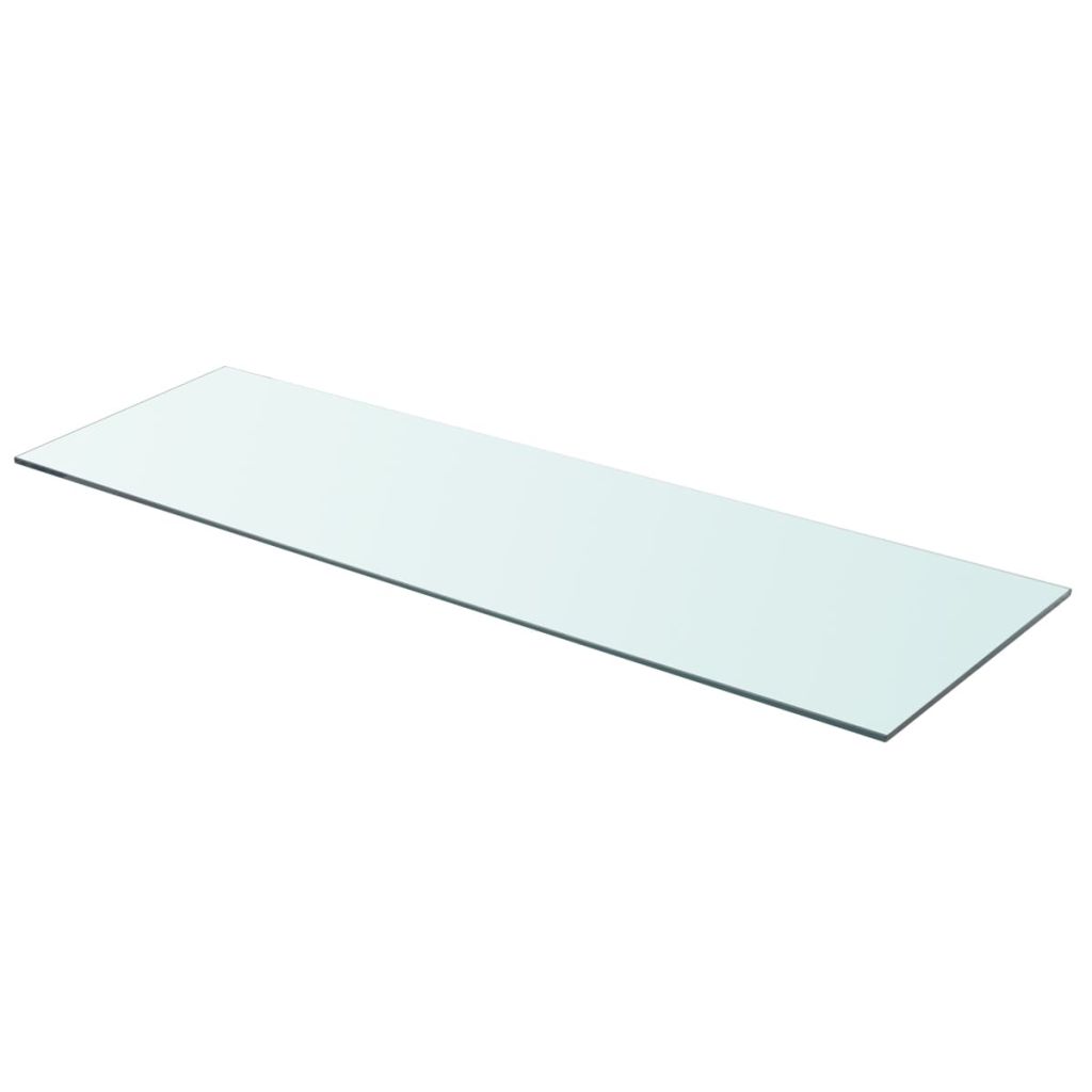 Shelf Panel Glass Clear 90x30 cm- Wall Shelves & Ledges - HomeShopIreland - Home Shop Ireland - Wall Shelves & Ledges - Shelf Panel Glass Clear 90x30 cm
