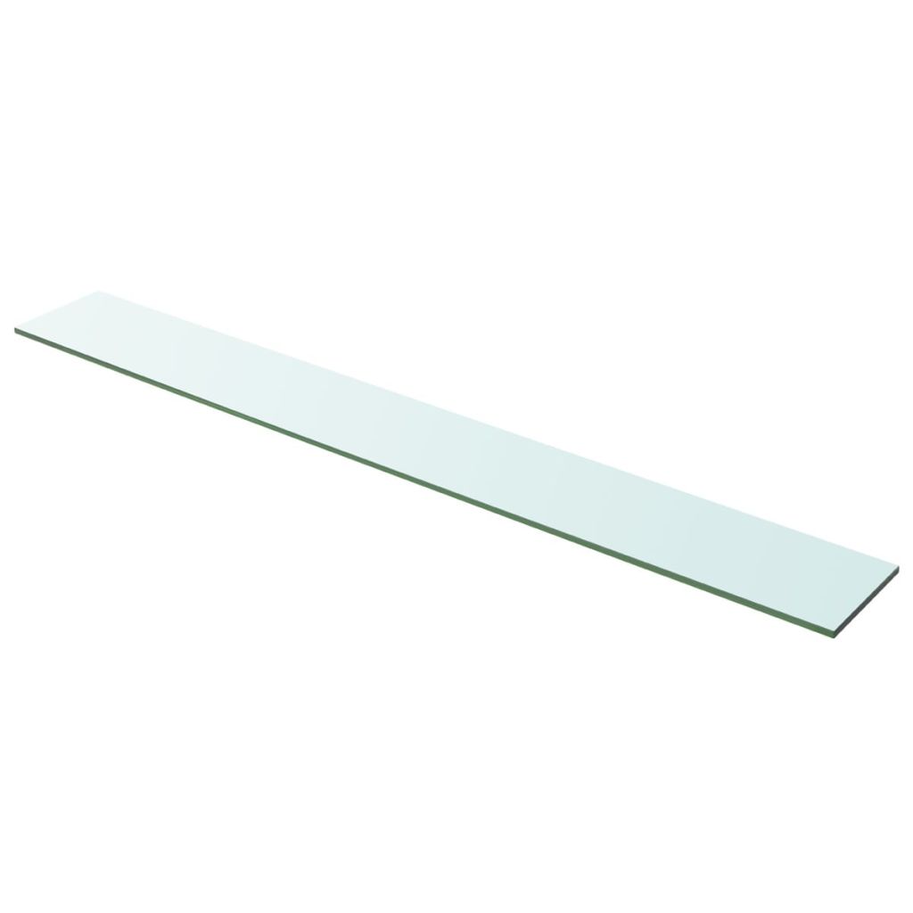 Shelf Panel Glass Clear 100x12 cm- Wall Shelves & Ledges - HomeShopIreland - Home Shop Ireland - Wall Shelves & Ledges - Shelf Panel Glass Clear 100x12 cm