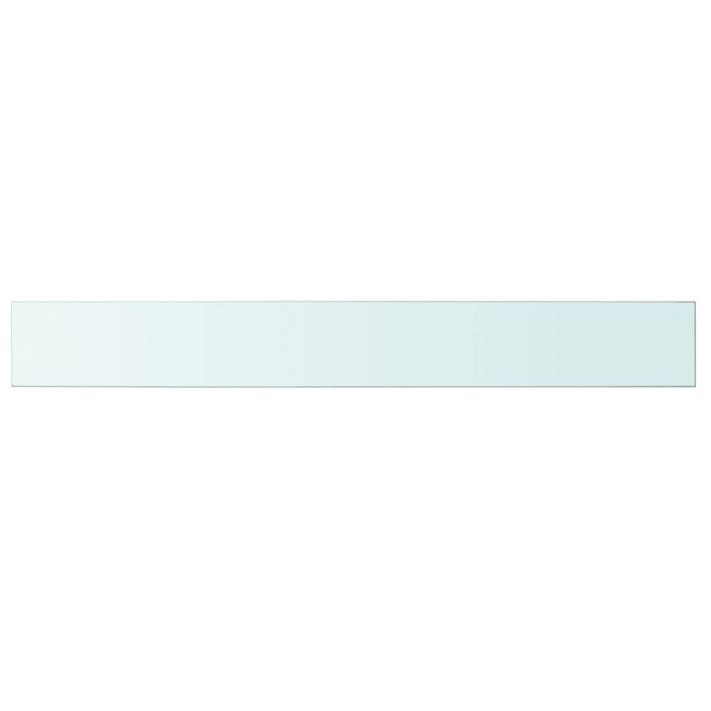 Shelf Panel Glass Clear 100x12 cm- Wall Shelves & Ledges - HomeShopIreland - Home Shop Ireland - Wall Shelves & Ledges - Shelf Panel Glass Clear 100x12 cm