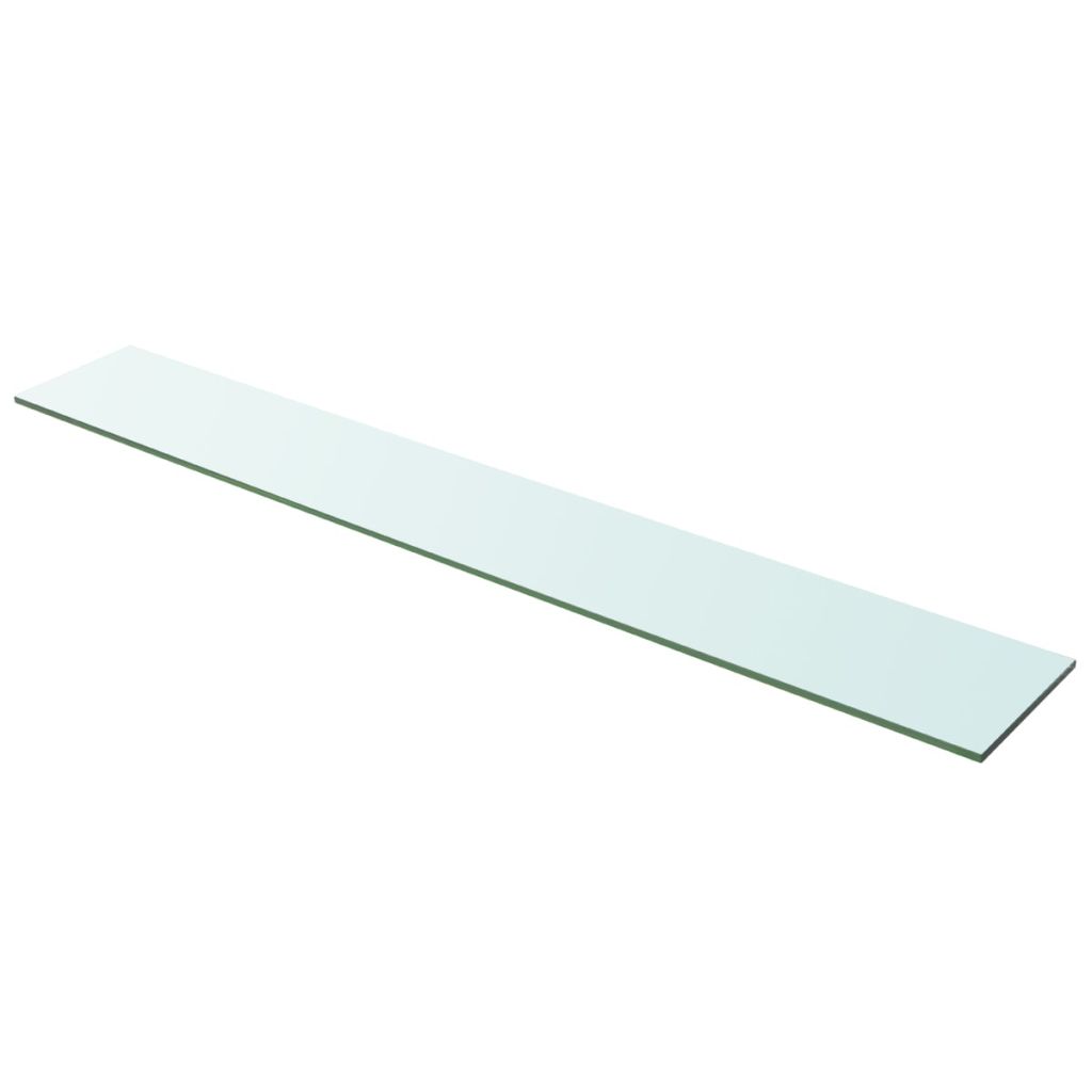 Shelf Panel Glass Clear 100x15 cm- Wall Shelves & Ledges - HomeShopIreland - Home Shop Ireland - Wall Shelves & Ledges - Shelf Panel Glass Clear 100x15 cm
