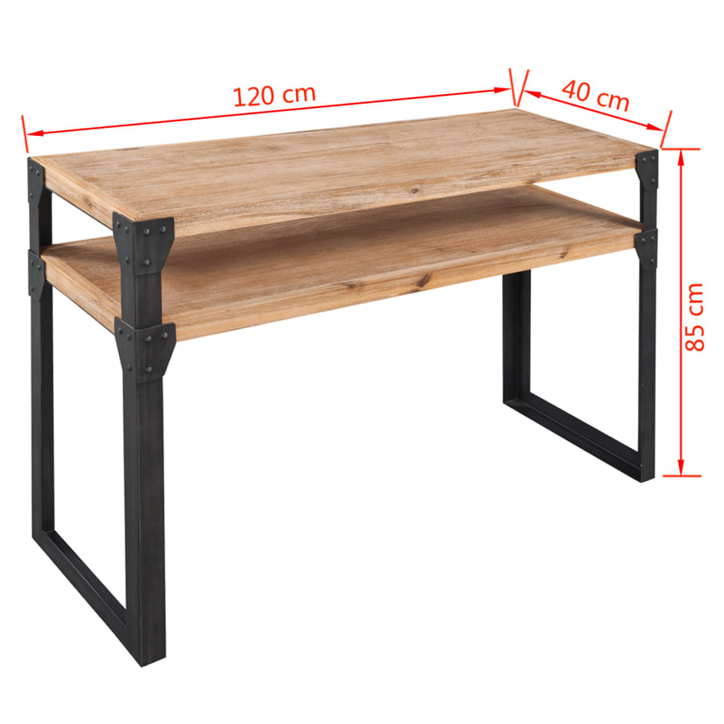 Console Table Solid Acacia Wood 120x40x85 cm- End Tables - HomeShopIreland - Home Shop Ireland - End Tables - Console Table Solid Acacia Wood 120x40x85 cm