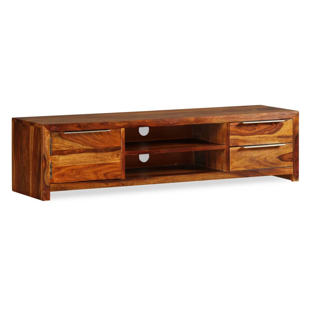 Tv credenzas deals solid wood