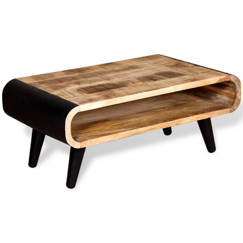 Coffee Table Rough Mango Wood 90x55x39 cm- Coffee Tables - HomeShopIreland - Home Shop Ireland - Coffee Tables - Coffee Table Rough Mango Wood 90x55x39 cm