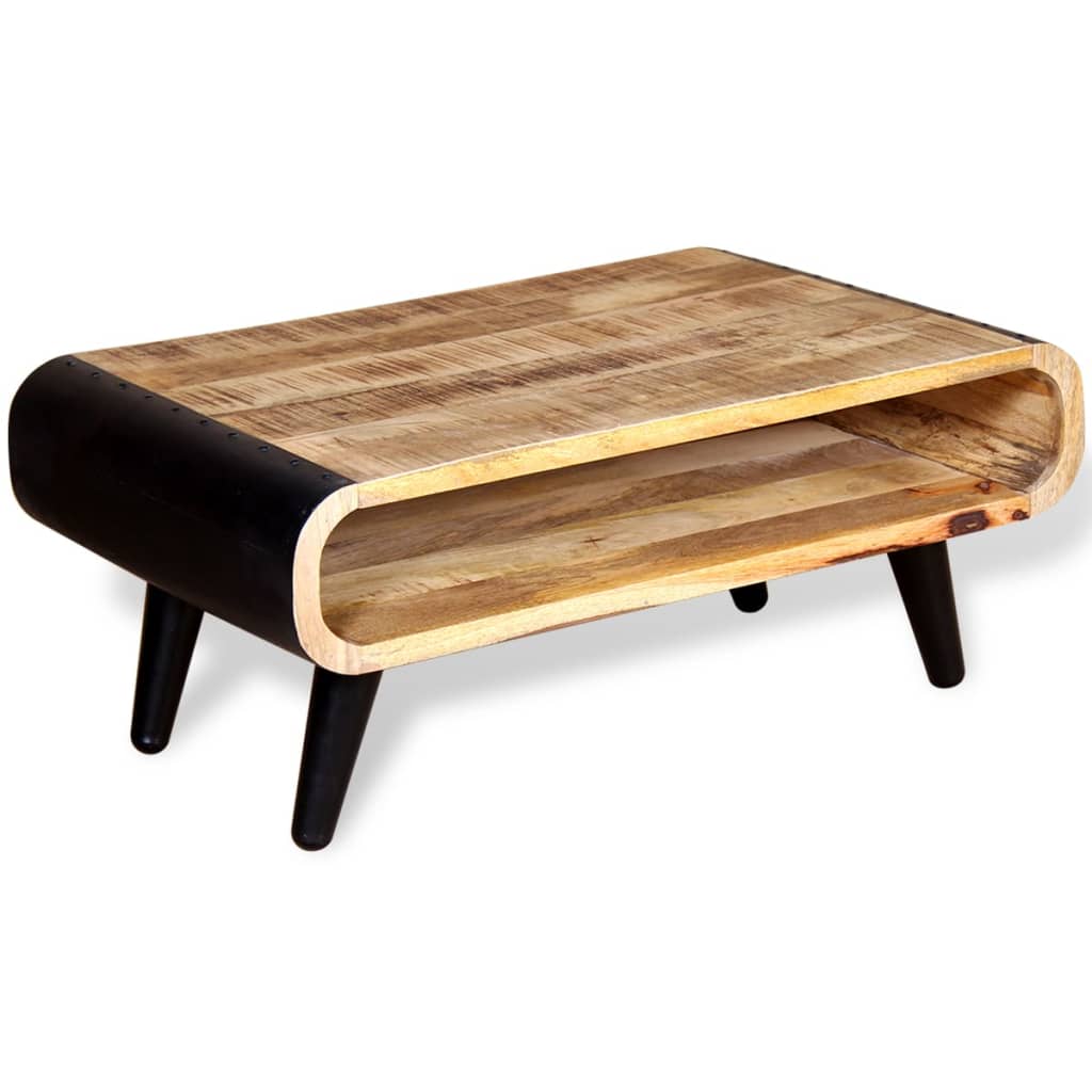 Coffee Table Rough Mango Wood 90x55x39 cm- Coffee Tables - HomeShopIreland - Home Shop Ireland - Coffee Tables - Coffee Table Rough Mango Wood 90x55x39 cm