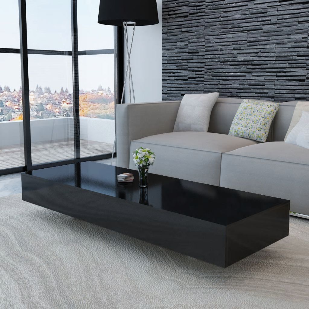Coffee Table High Gloss Black- Coffee Tables - HomeShopIreland - Home Shop Ireland - Coffee Tables - Coffee Table High Gloss Black