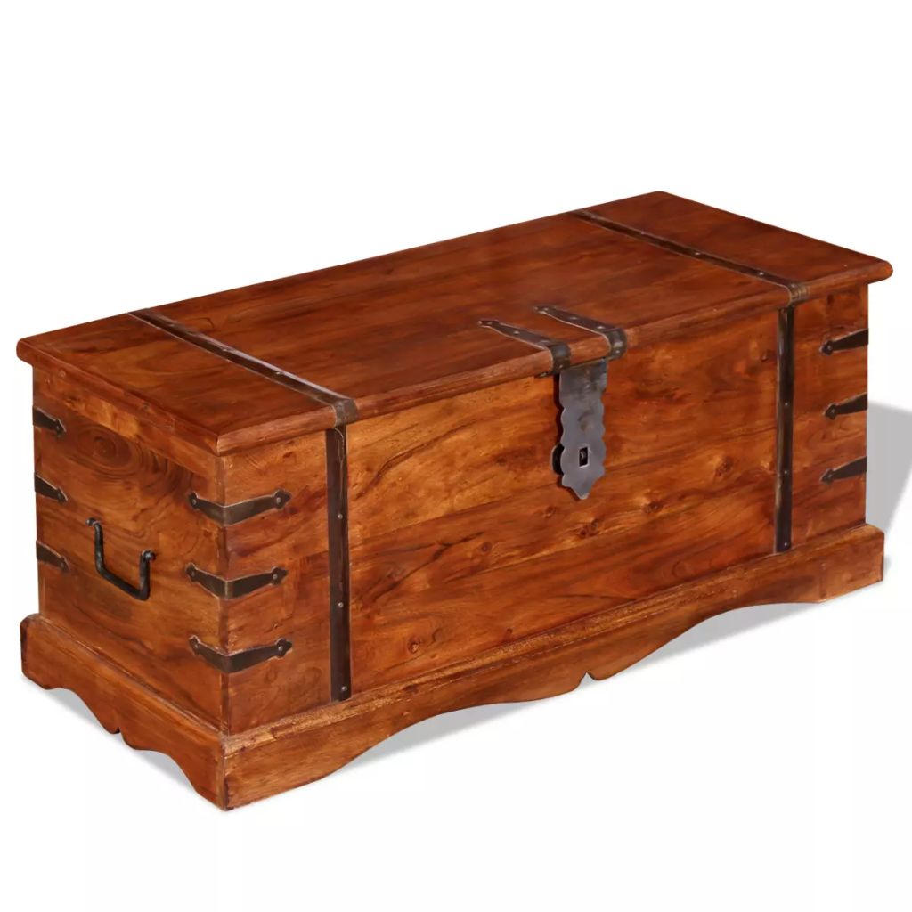 Storage Chest Solid Wood- Storage Chests - HomeShopIreland - Home Shop Ireland - Storage Chests - Storage Chest Solid Wood