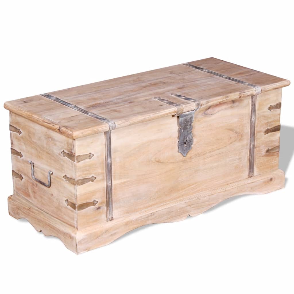 Storage Chest Acacia Wood- Storage Chests - HomeShopIreland - Home Shop Ireland - Storage Chests - Storage Chest Acacia Wood