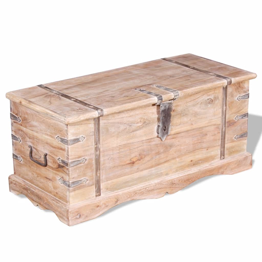 Storage Chest Acacia Wood- Storage Chests - HomeShopIreland - Home Shop Ireland - Storage Chests - Storage Chest Acacia Wood
