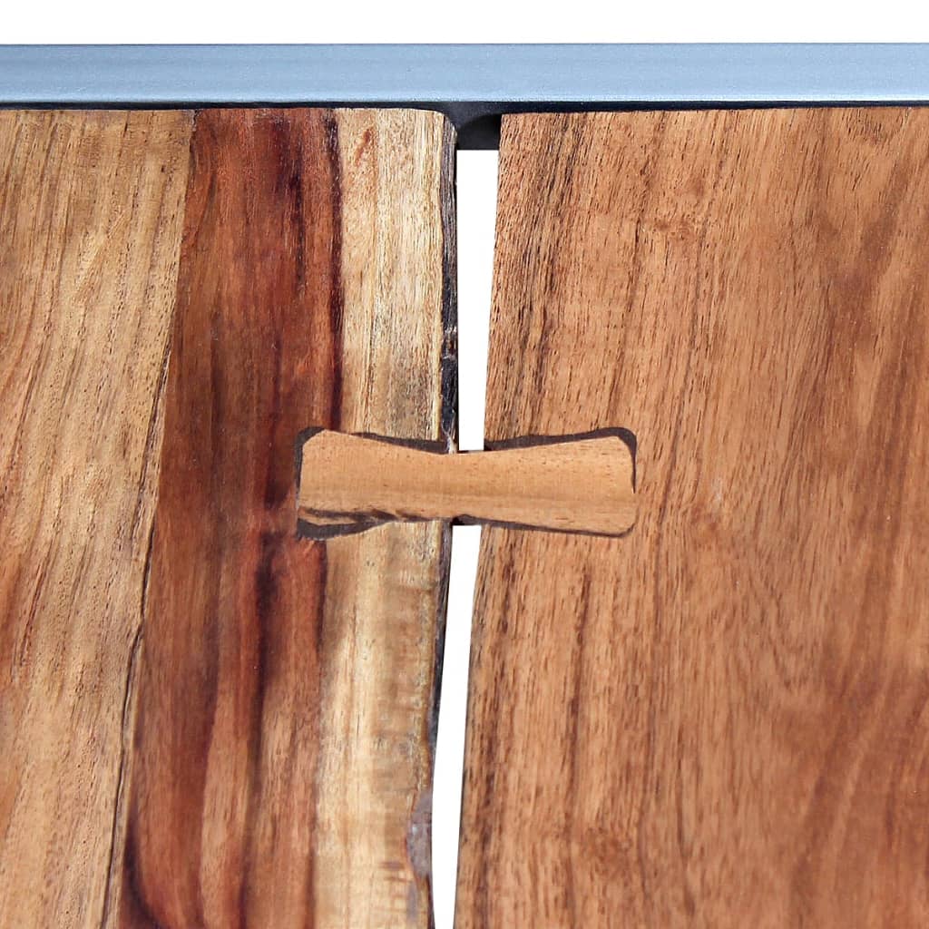 Two Piece Coffee Table Set Solid Acacia Wood- Coffee Tables - HomeShopIreland - Home Shop Ireland - Coffee Tables - Two Piece Coffee Table Set Solid Acacia Wood