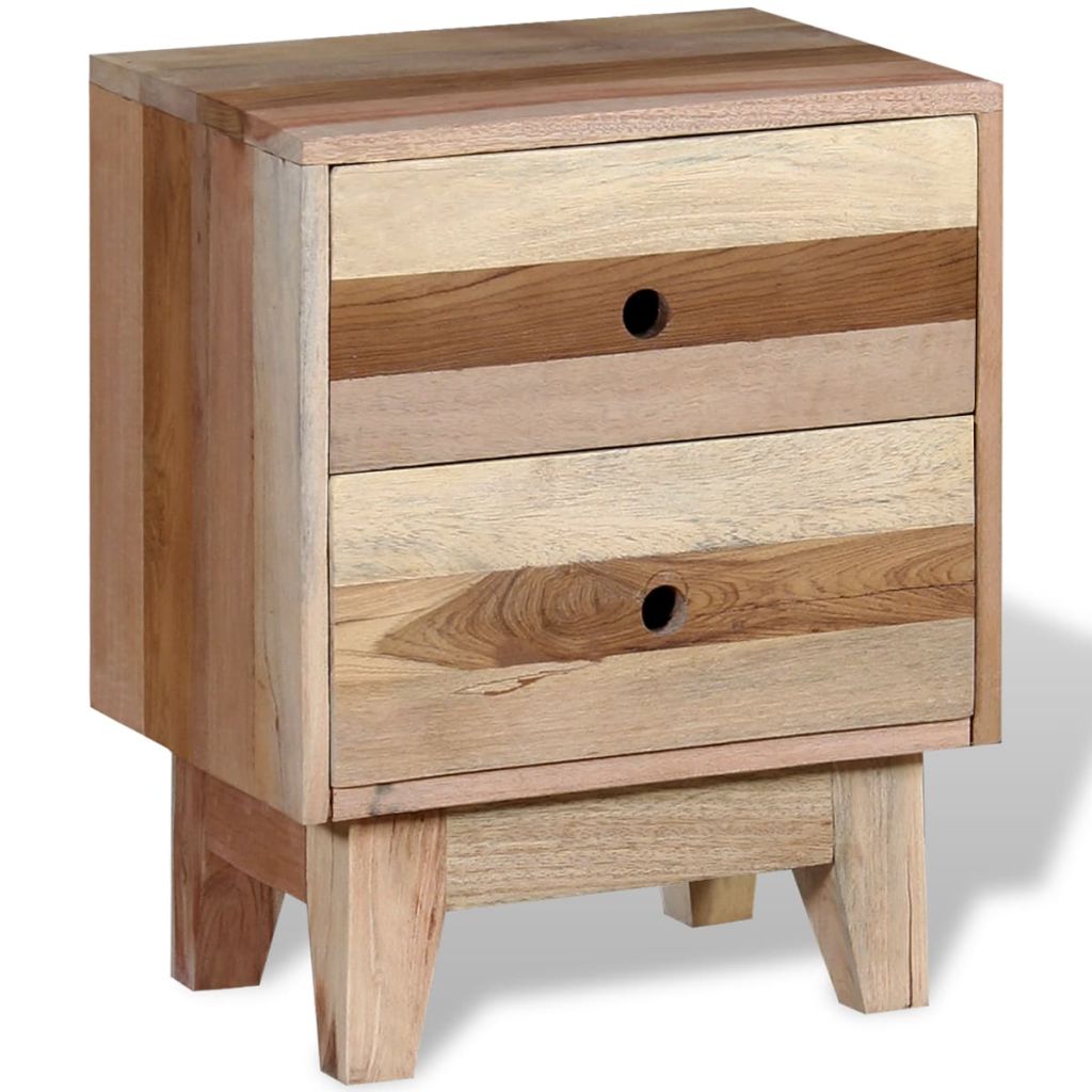 Bedside Cabinet Solid Reclaimed Wood- Bedside Tables - HomeShopIreland - Home Shop Ireland - Bedside Tables - Bedside Cabinet Solid Reclaimed Wood