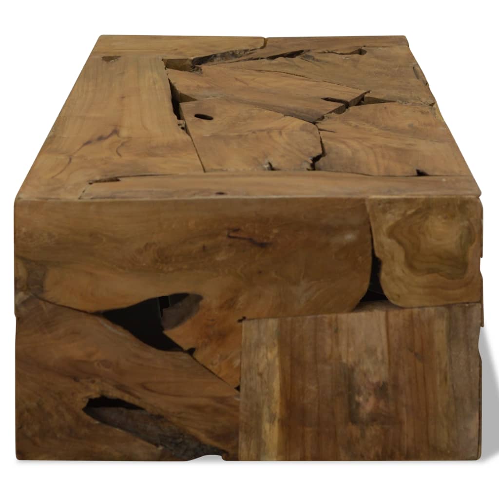 Coffee Table 90x50x35 cm Genuine Teak Brown- Coffee Tables - HomeShopIreland - Home Shop Ireland - Coffee Tables - Coffee Table 90x50x35 cm Genuine Teak Brown