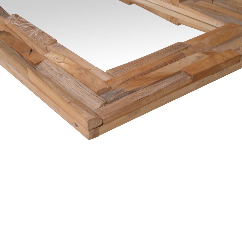 Decorative Mirror Teak 90x60 cm Rectangular- Mirrors - HomeShopIreland - Home Shop Ireland - Mirrors - Decorative Mirror Teak 90x60 cm Rectangular