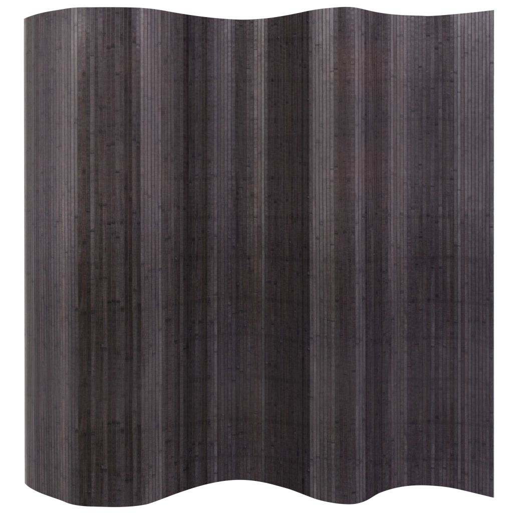 Room Divider Bamboo Grey 250x165 cm- Room Dividers - HomeShopIreland - Home Shop Ireland - Room Dividers - Room Divider Bamboo Grey 250x165 cm