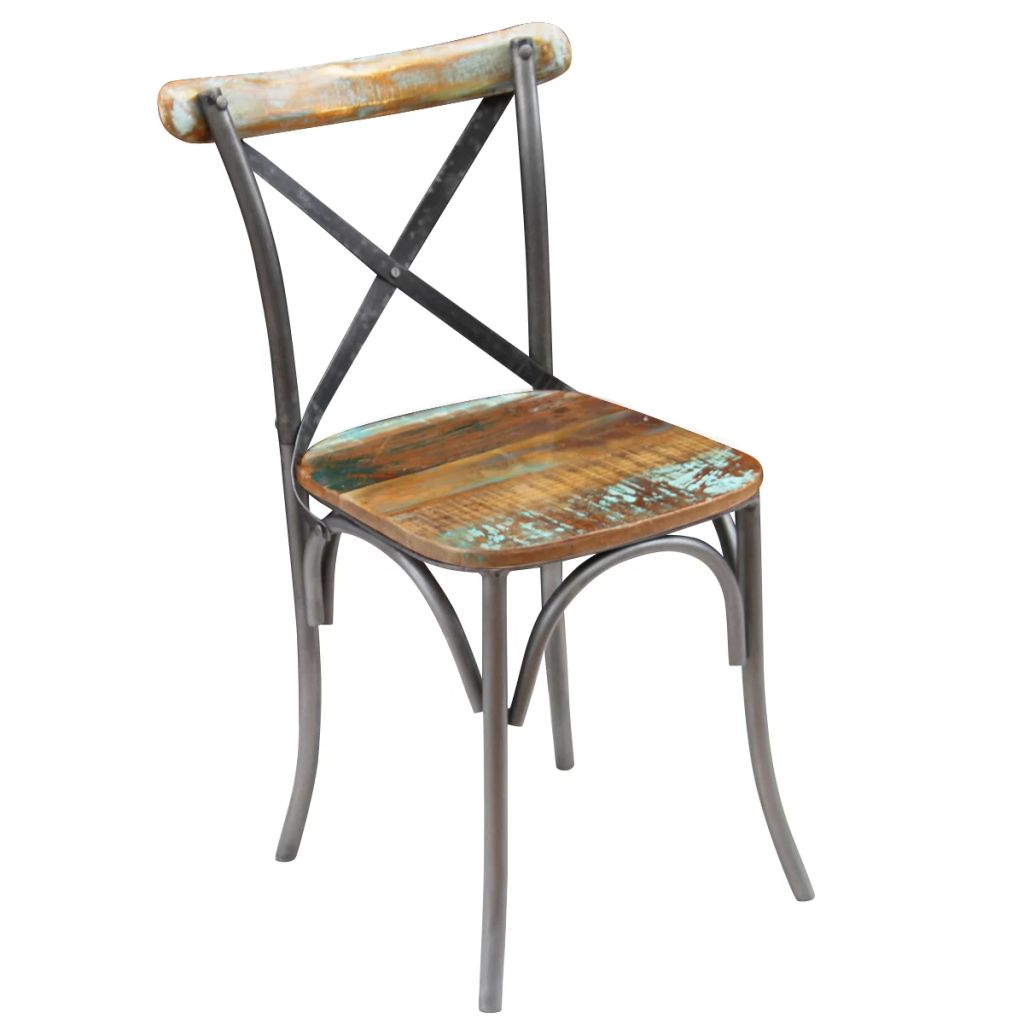 Dining Chairs 6 pcs Solid Reclaimed Wood- Kitchen & Dining Room Chairs - HomeShopIreland - Home Shop Ireland - Kitchen & Dining Room Chairs - Dining Chairs 6 pcs Solid Reclaimed Wood
