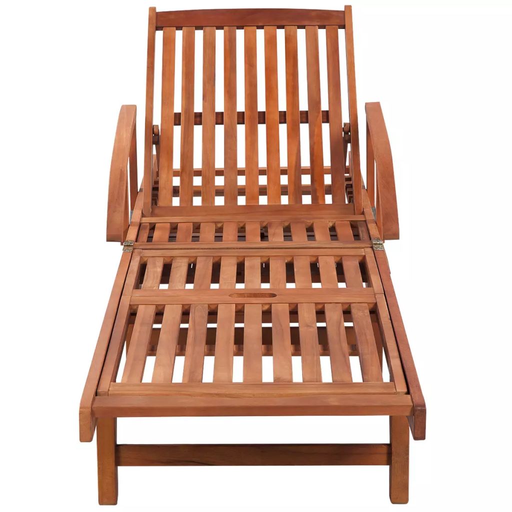 Sun Loungers 2 pcs with Table Solid Acacia Wood- Sunloungers - HomeShopIreland - Home Shop Ireland - Sunloungers - Sun Loungers 2 pcs with Table Solid Acacia Wood