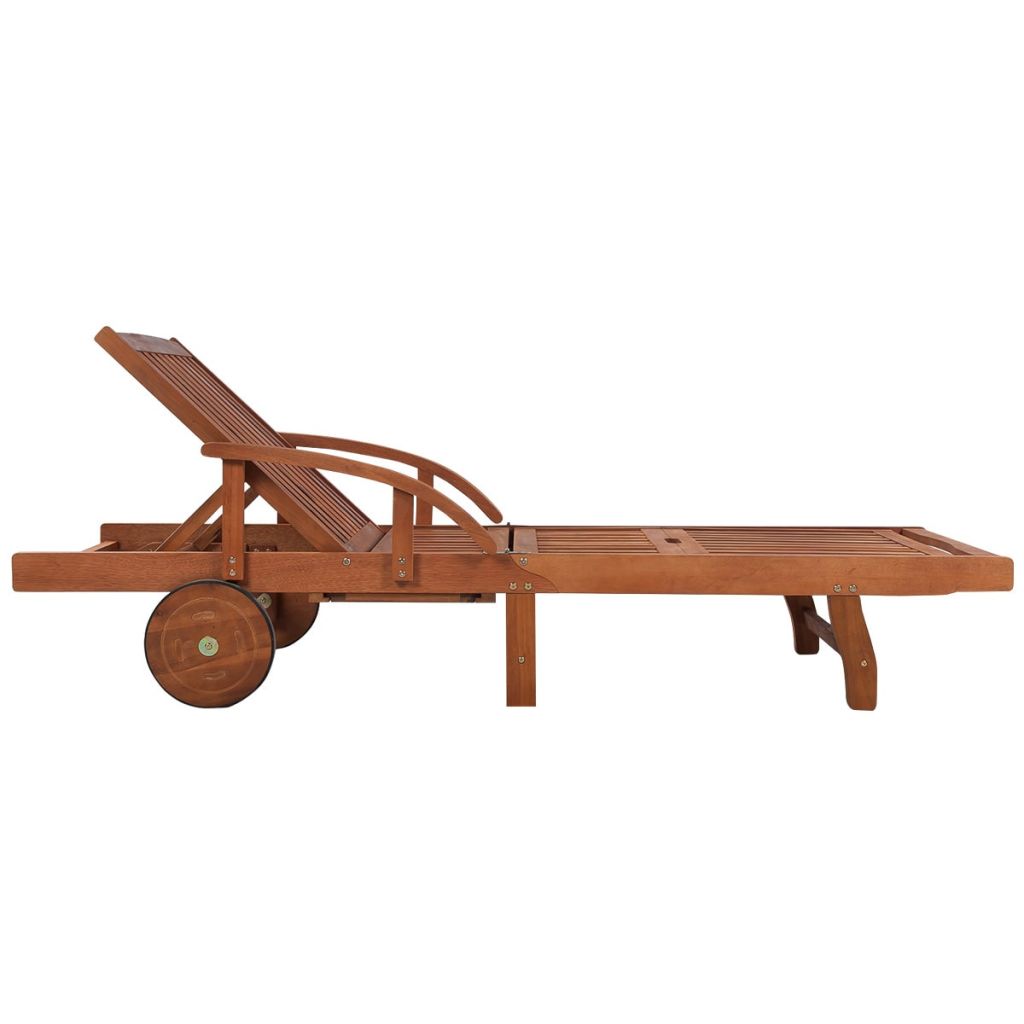 Sun Loungers 2 pcs with Table Solid Acacia Wood- Sunloungers - HomeShopIreland - Home Shop Ireland - Sunloungers - Sun Loungers 2 pcs with Table Solid Acacia Wood