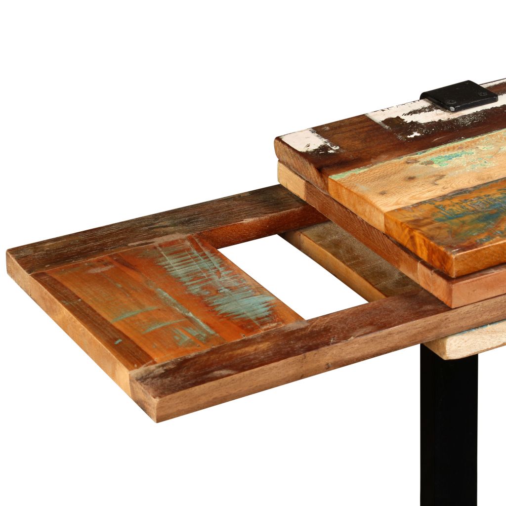 Console Table Solid Reclaimed Wood Adjustable- End Tables - HomeShopIreland - Home Shop Ireland - End Tables - Console Table Solid Reclaimed Wood Adjustable
