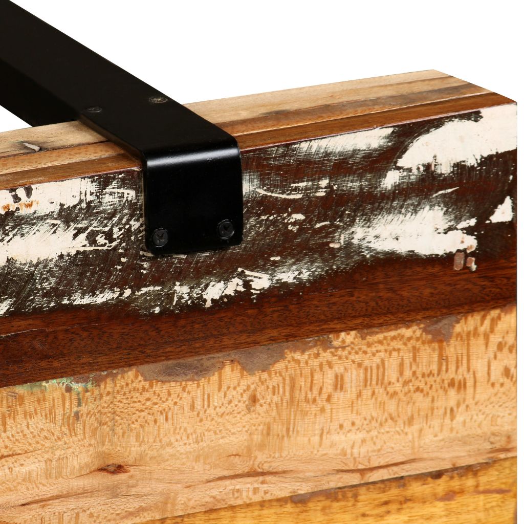Console Table Solid Reclaimed Wood Adjustable- End Tables - HomeShopIreland - Home Shop Ireland - End Tables - Console Table Solid Reclaimed Wood Adjustable