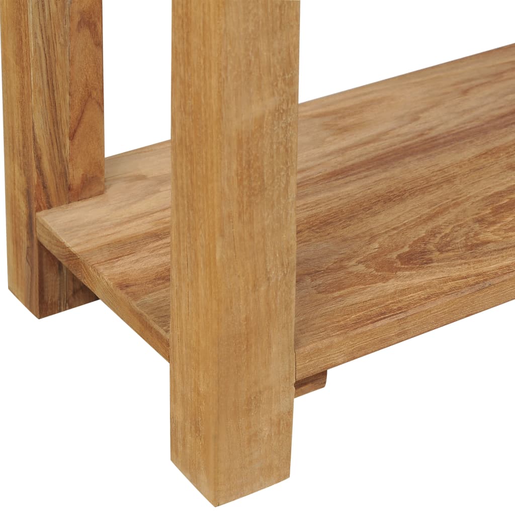 Console Table Solid Teak 120x30x80 cm- End Tables - HomeShopIreland - Home Shop Ireland - End Tables - Console Table Solid Teak 120x30x80 cm