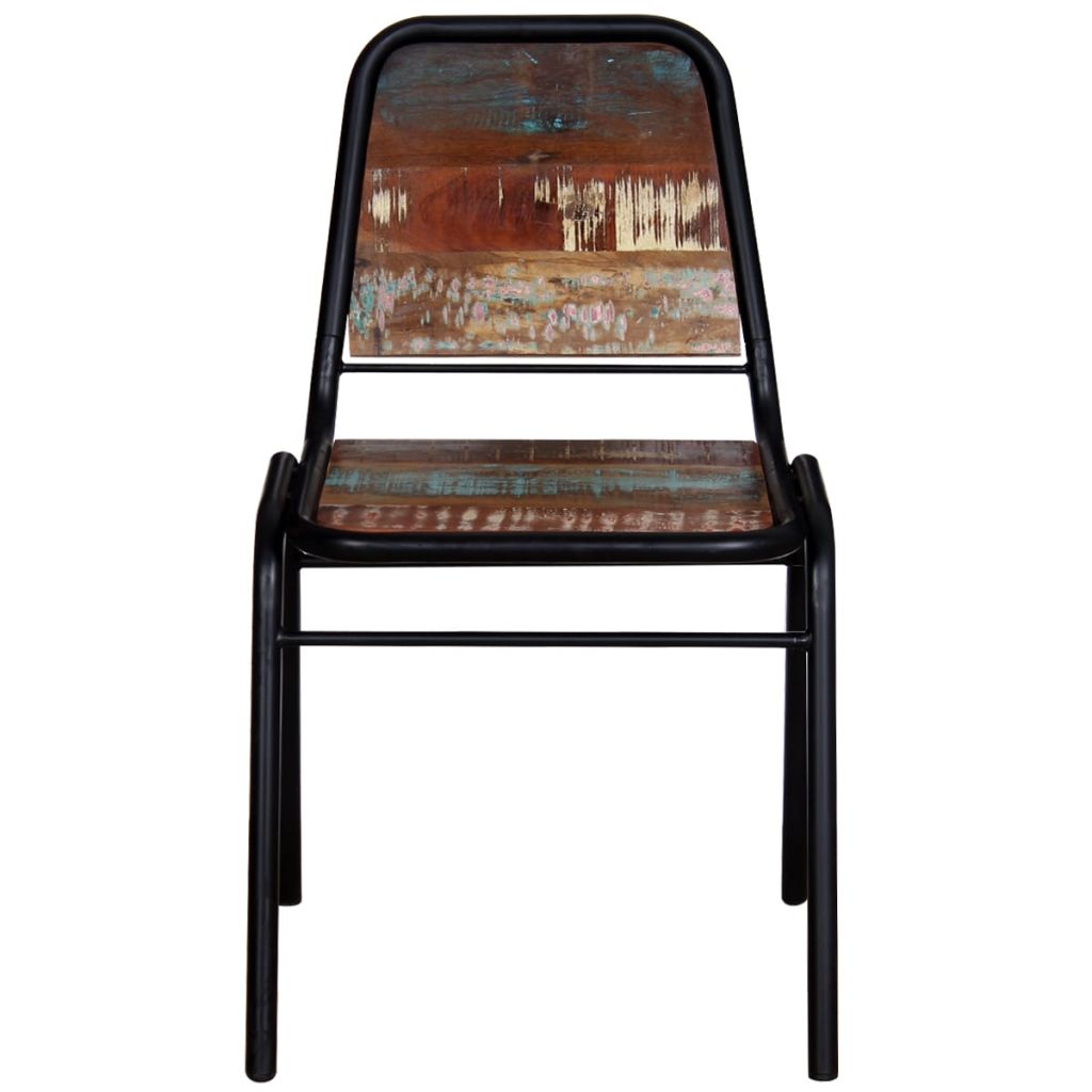Dining Chairs 6 pcs Solid Reclaimed Wood- Kitchen & Dining Room Chairs - HomeShopIreland - Home Shop Ireland - Kitchen & Dining Room Chairs - Dining Chairs 6 pcs Solid Reclaimed Wood