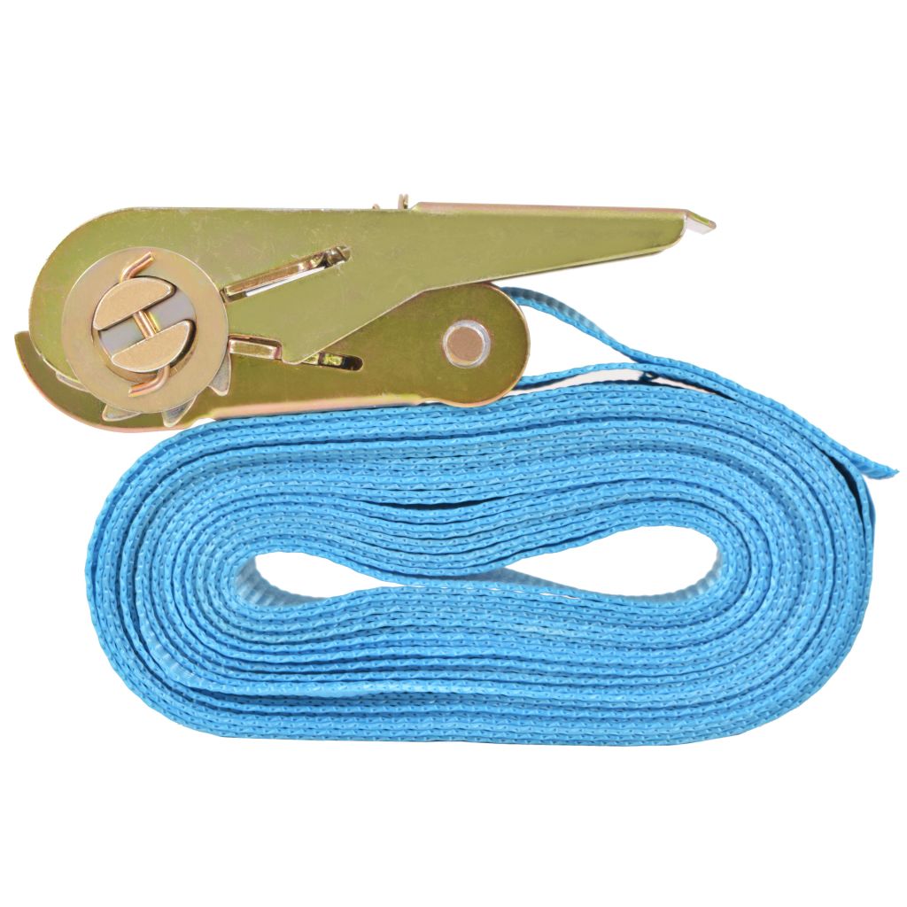 Ratchet Tie Down Straps 10 pcs 0.8 Tonnes 4mx25mm Blue- Tie Down Straps - HomeShopIreland - Home Shop Ireland - Tie Down Straps - Ratchet Tie Down Straps 10 pcs 0.8 Tonnes 4mx25mm Blue