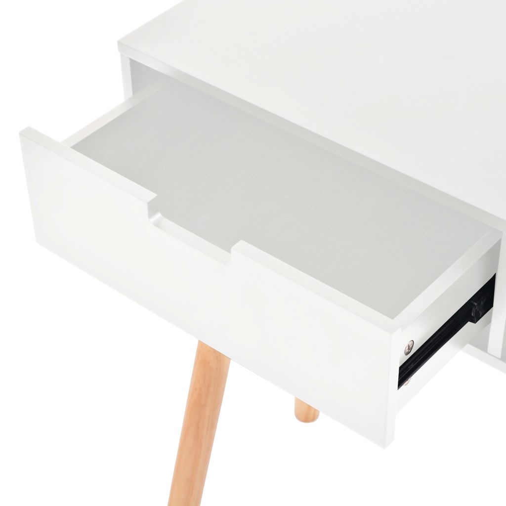 Console Table Solid Pinewood 80x30x72 cm White- End Tables - HomeShopIreland - Home Shop Ireland - End Tables - Console Table Solid Pinewood 80x30x72 cm White