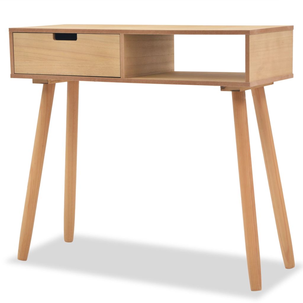 Console Table Solid Pinewood 80x30x72 cm Brown- End Tables - HomeShopIreland - Home Shop Ireland - End Tables - Console Table Solid Pinewood 80x30x72 cm Brown