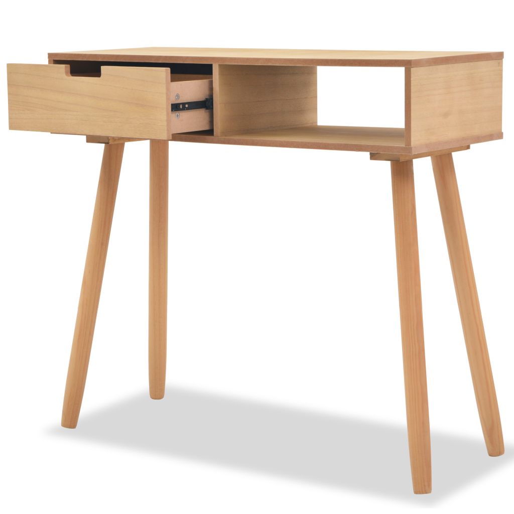 Console Table Solid Pinewood 80x30x72 cm Brown- End Tables - HomeShopIreland - Home Shop Ireland - End Tables - Console Table Solid Pinewood 80x30x72 cm Brown