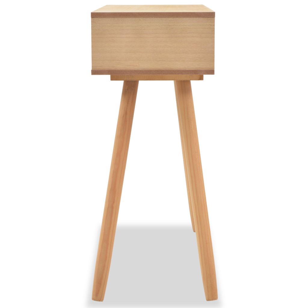 Console Table Solid Pinewood 80x30x72 cm Brown- End Tables - HomeShopIreland - Home Shop Ireland - End Tables - Console Table Solid Pinewood 80x30x72 cm Brown