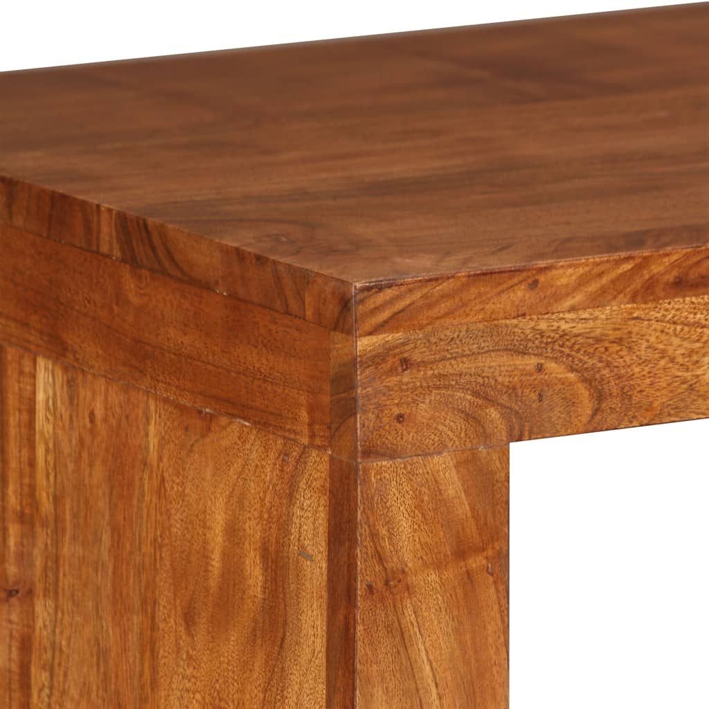 Console Table Solid Wood with Sheesham Finish 110x40x76 cm- End Tables - HomeShopIreland - Home Shop Ireland - End Tables - Console Table Solid Wood with Sheesham Finish 110x40x76 cm